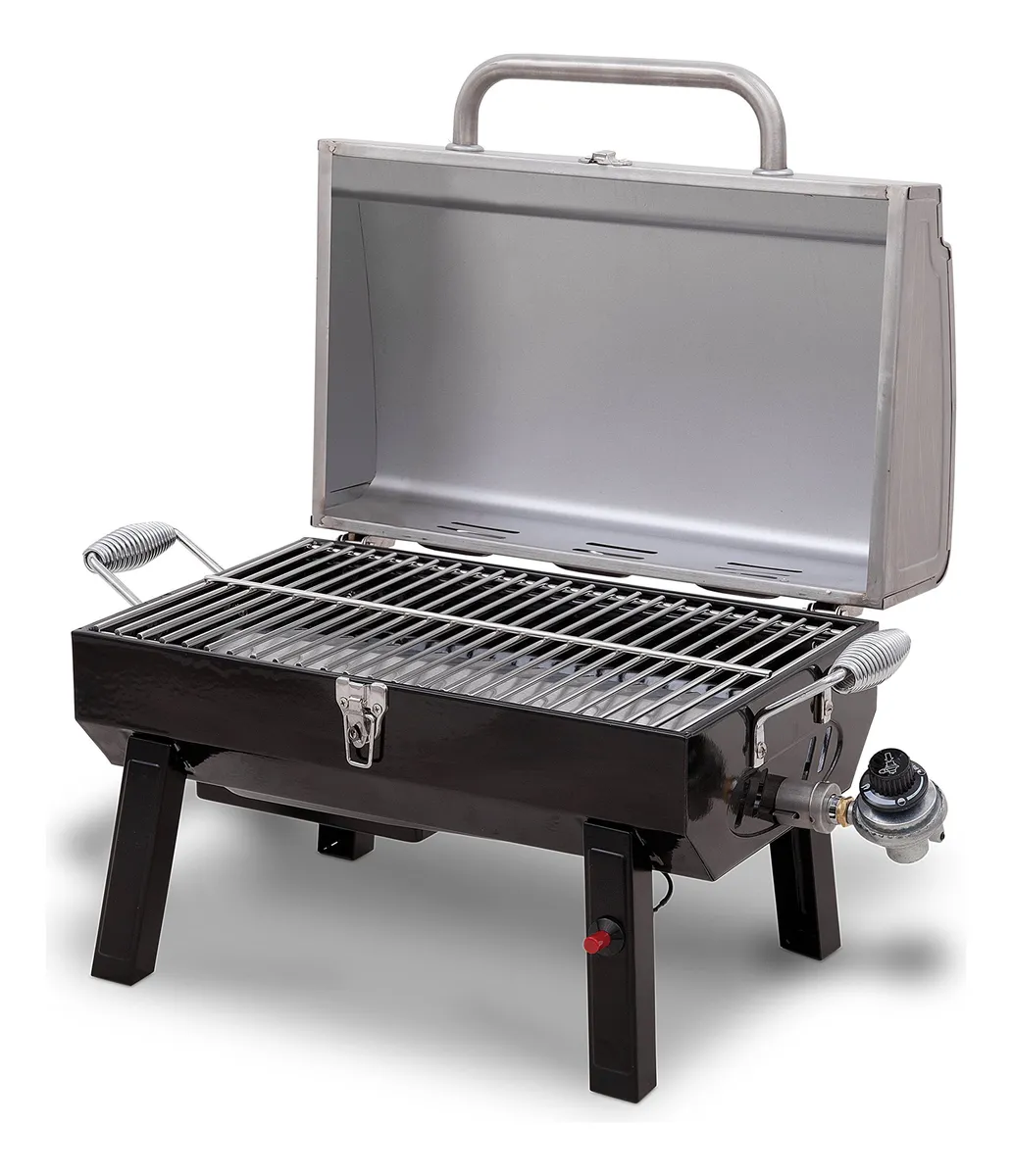 Parrilla De Gas Propano Portátil De Acero Inoxidable Char-Broil Grill2Go